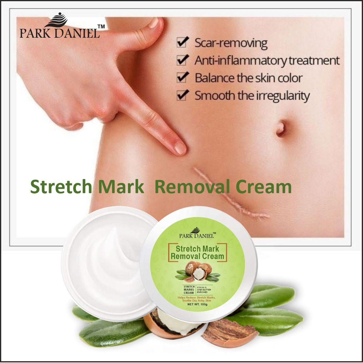 Park Daniel Stretch Marks Removal During Pregancy | Weight Loss Skin Toining Pack of 4 of (100 grams)