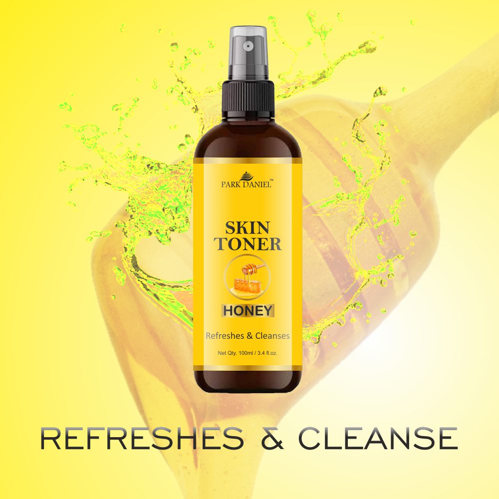 Park Daniel Vitamin C & Honey Skin Toner Combo Pack Of 2 Bottles Of 100ml (200ml)
