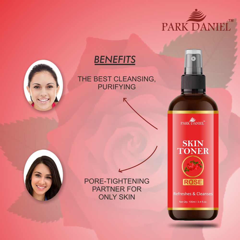Park Daniel Rose & Vitamin C Skin Toner(pack of 2)