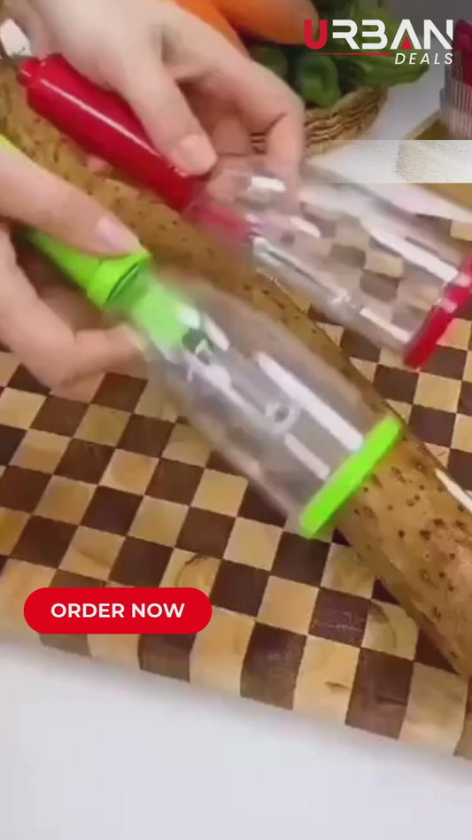 Peeler with container Stainless steel blade, Both fruits and vegetables